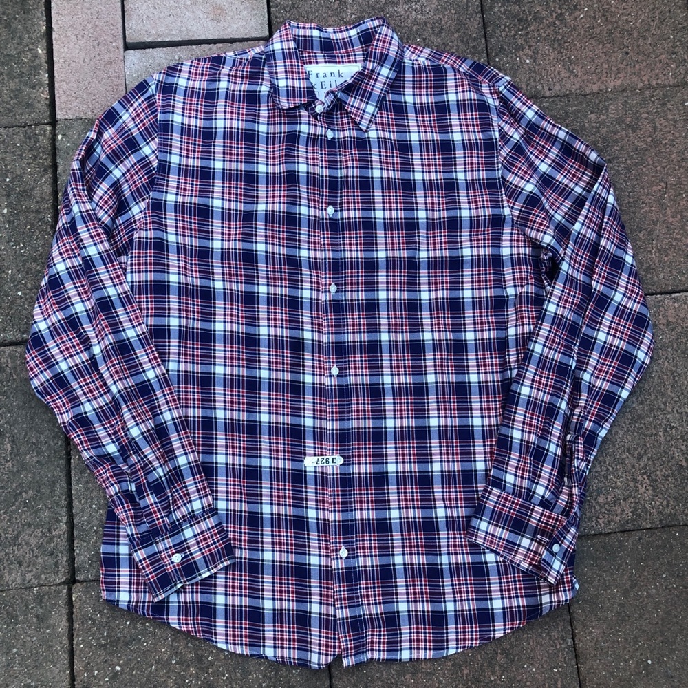 Frank & Eileen Paul Light Flannel Shirt XXL